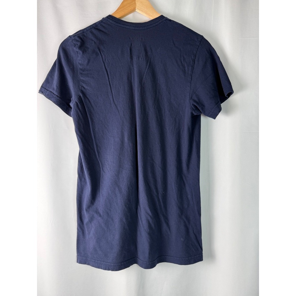 Polo Ralph‎ Lauren Mens V Neck T Shirt Short Sleeve Classic Fit Navy Small - Picture 3 of 8